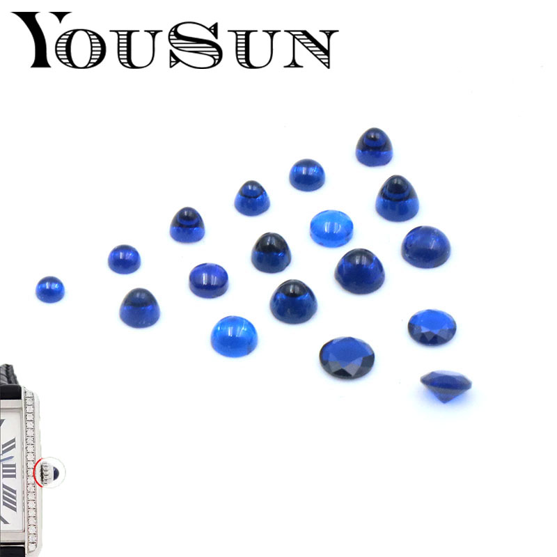 Cartier Watch Tank - Watch Head Crown Sapphire Accessories For