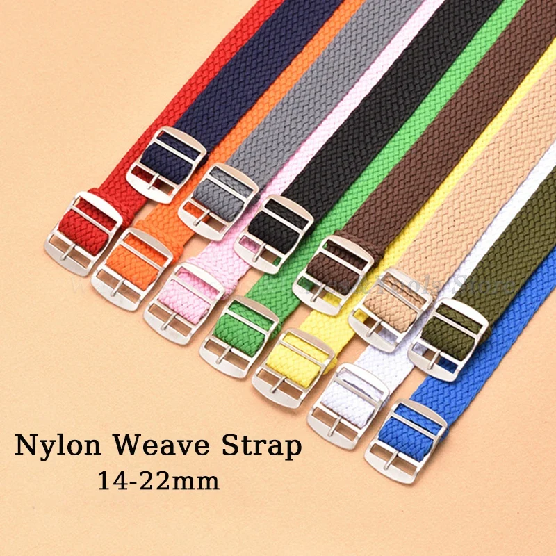 Perlon Strap Woven - Nylon Weave Watch Strap for Perlon