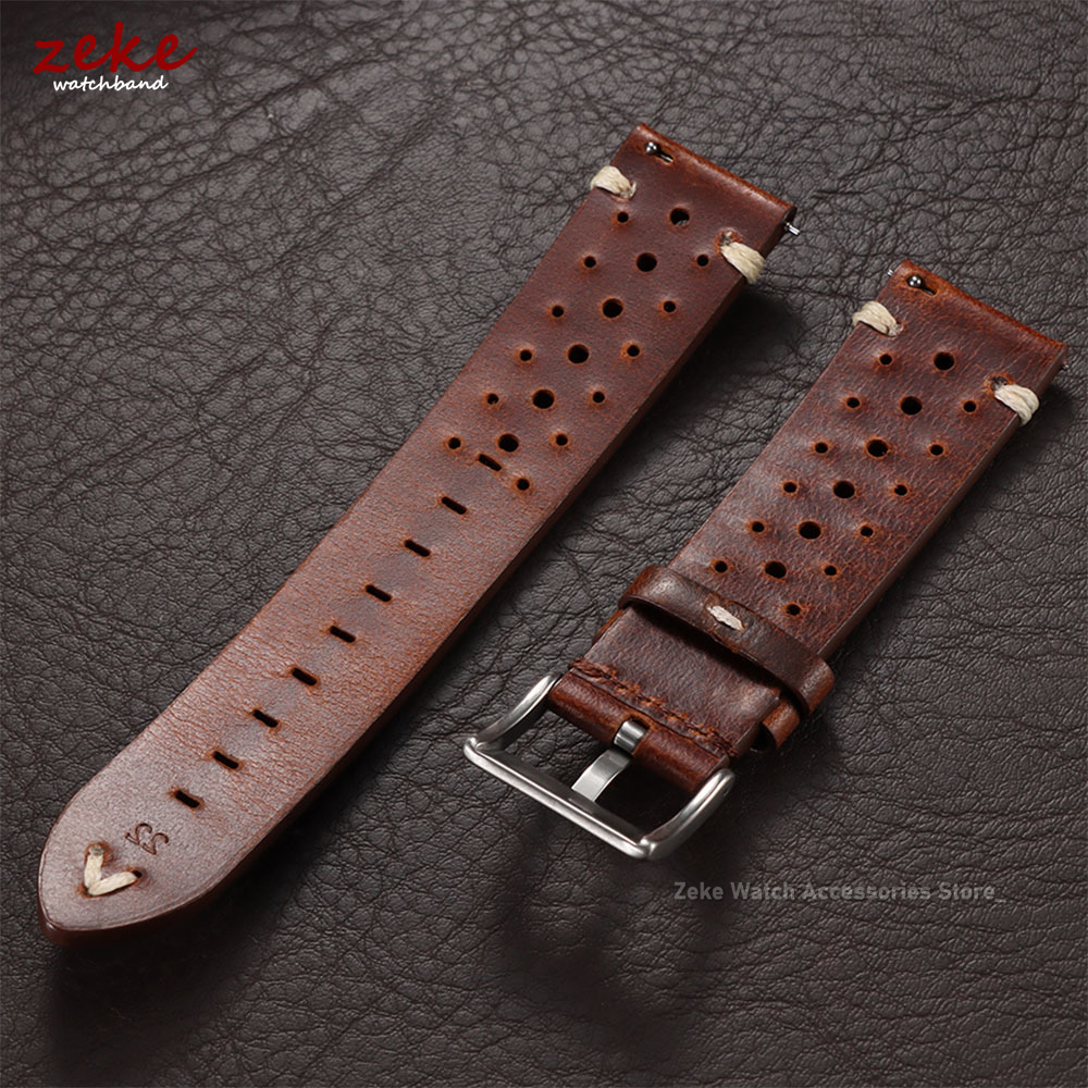 Quick Release Vintage Oil Wax  - Leather Strap Quick Release 评论和价格