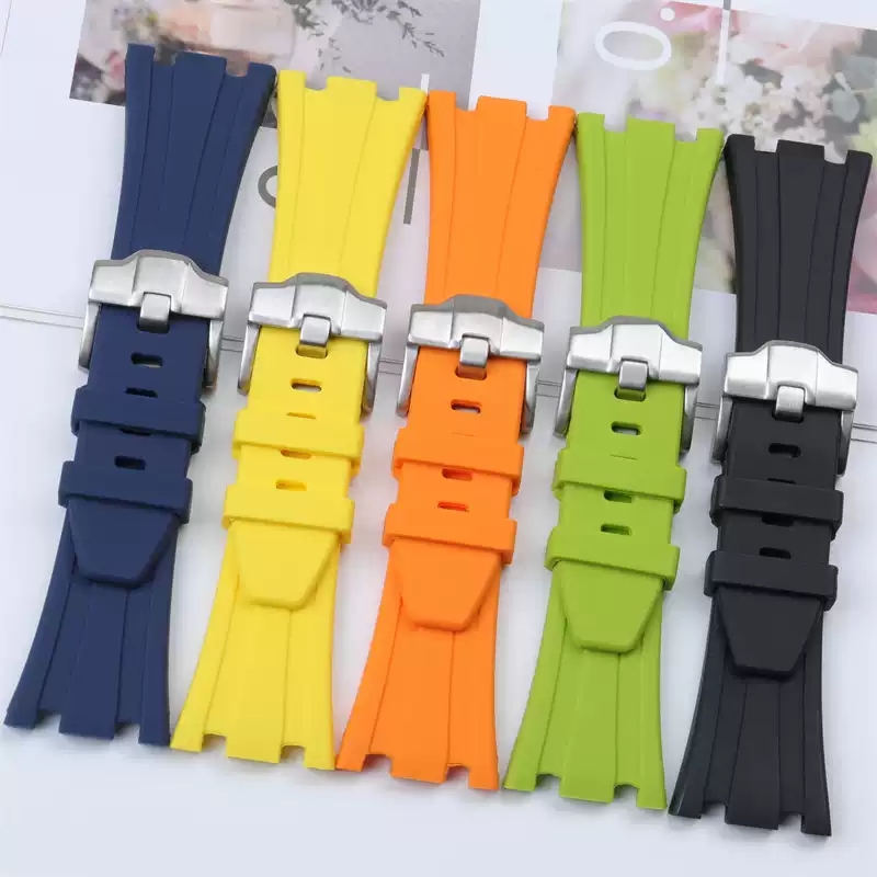 28mm Silicone Watchband for AP - Audemars Piguet Watch Royal Oak Offshore 评论和价格