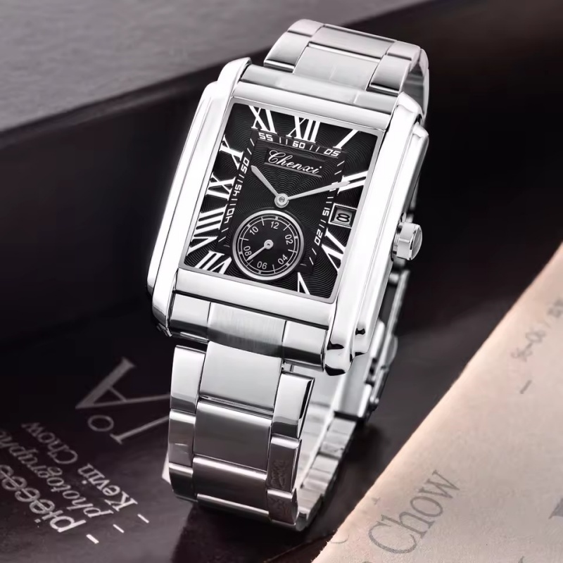 CHENXI 8216 Quartz Watches Fas - Cartier Watch Santos 评论和价格