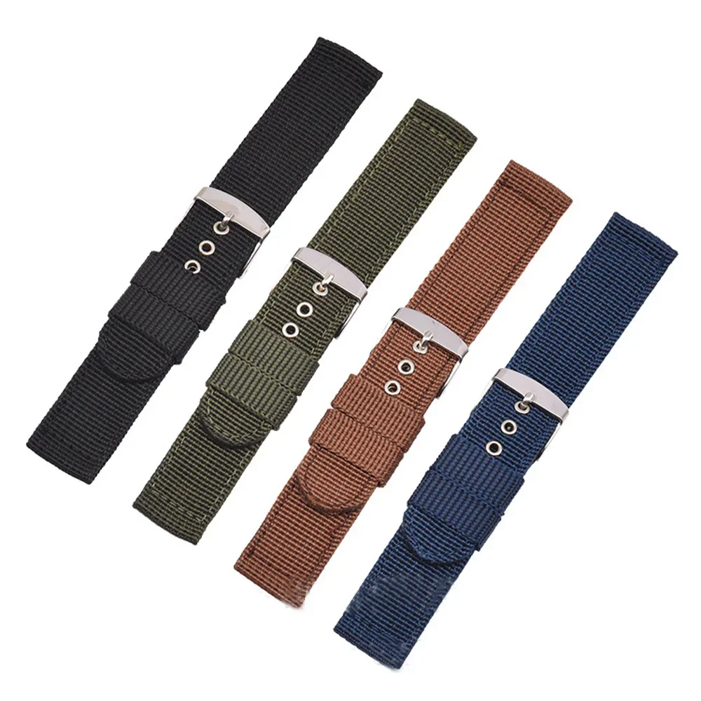 Soft and Comfortable Nylon Str - Canvas Strap Watch 评论和价格