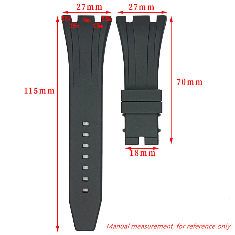 Rubber Silicone Watch Strap fo - Audemars Piguet Watch Royal Oak Offshore 评论和价格