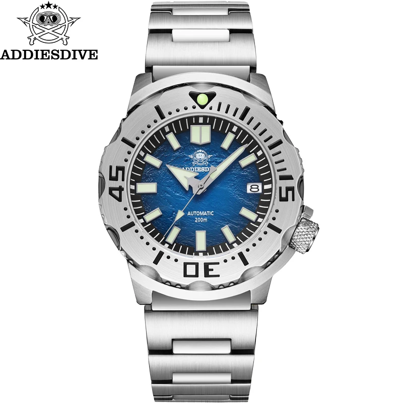 ADDIESDIVE New Sapphire Glass  - Seiko Watch 5 Sports 评论和价格