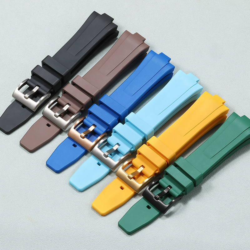 Fluorine rubber watch strap me - Citizen Watch Tsuyosa 评论和价格