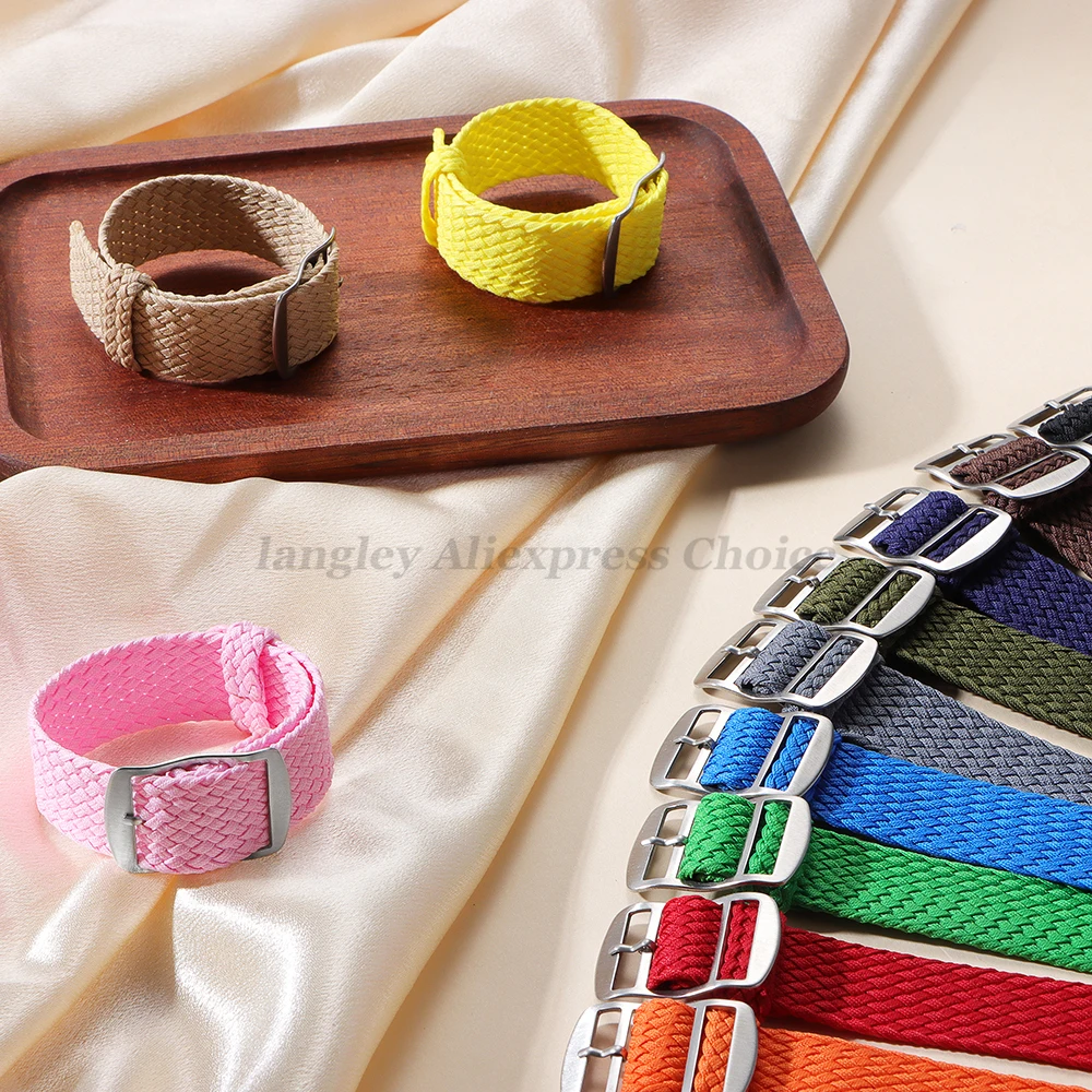14mm 16mm 18mm 20mm 22mm Fabri - Perlon Strap Woven 评论和价格