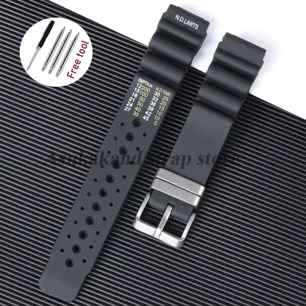 ND Limits Diver Silicone Strap - Citizen Watch Promaster 评论和价格