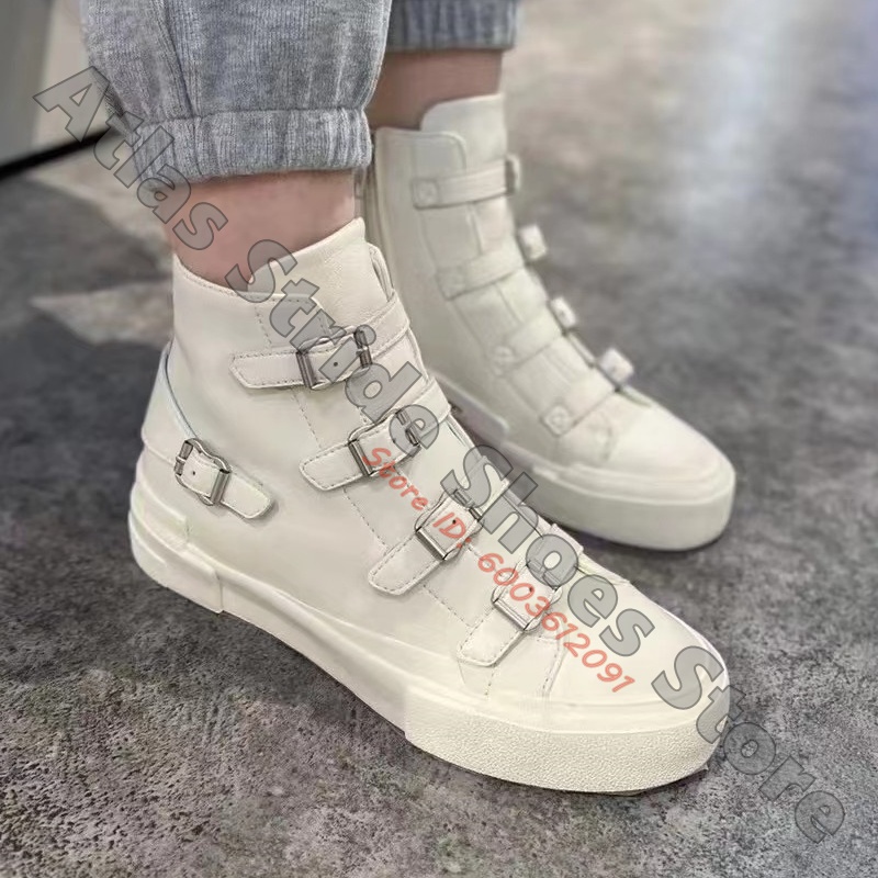 Contrast High Top Sneakers Mul - Mesh Strap Metal 评论和价格
