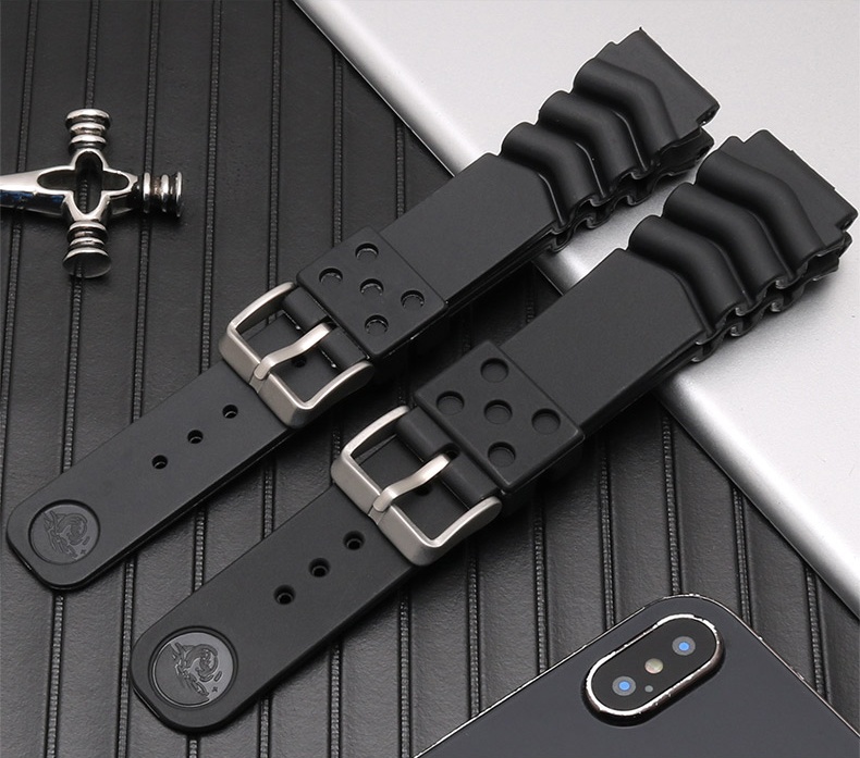 Sports silicone rubber watch b - Seiko Watch 5 Sports 评论和价格