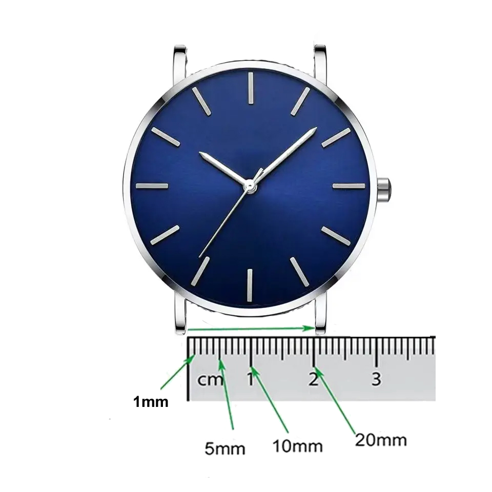 Denim Leather Strap 10mm 12mm  - Canvas Strap Watch 评论和价格