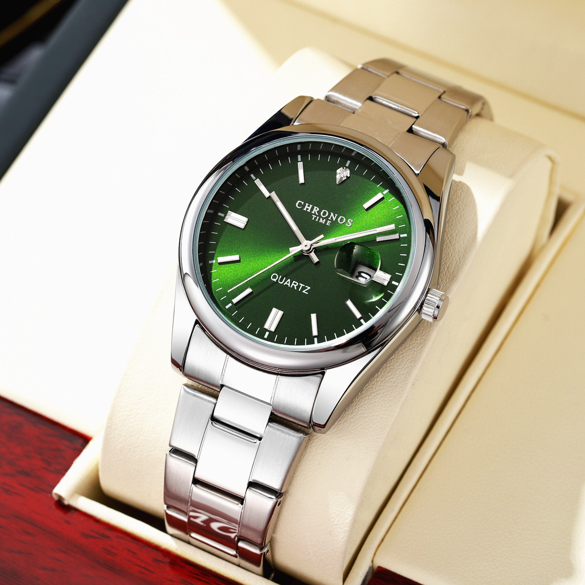 CHRONOS Top Brand Luxury Man W - Rolex Watch Datejust 评论和价格