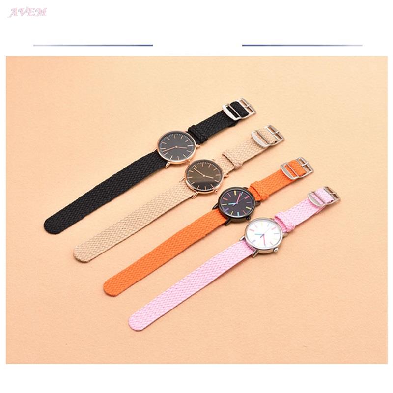 Canvas Sport Watchband Colorfu - Perlon Strap Woven 评论和价格