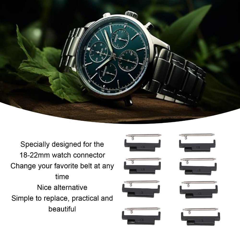 4 Pairs Metal Metal Watch Band - Strap Change Adapter 评论和价格