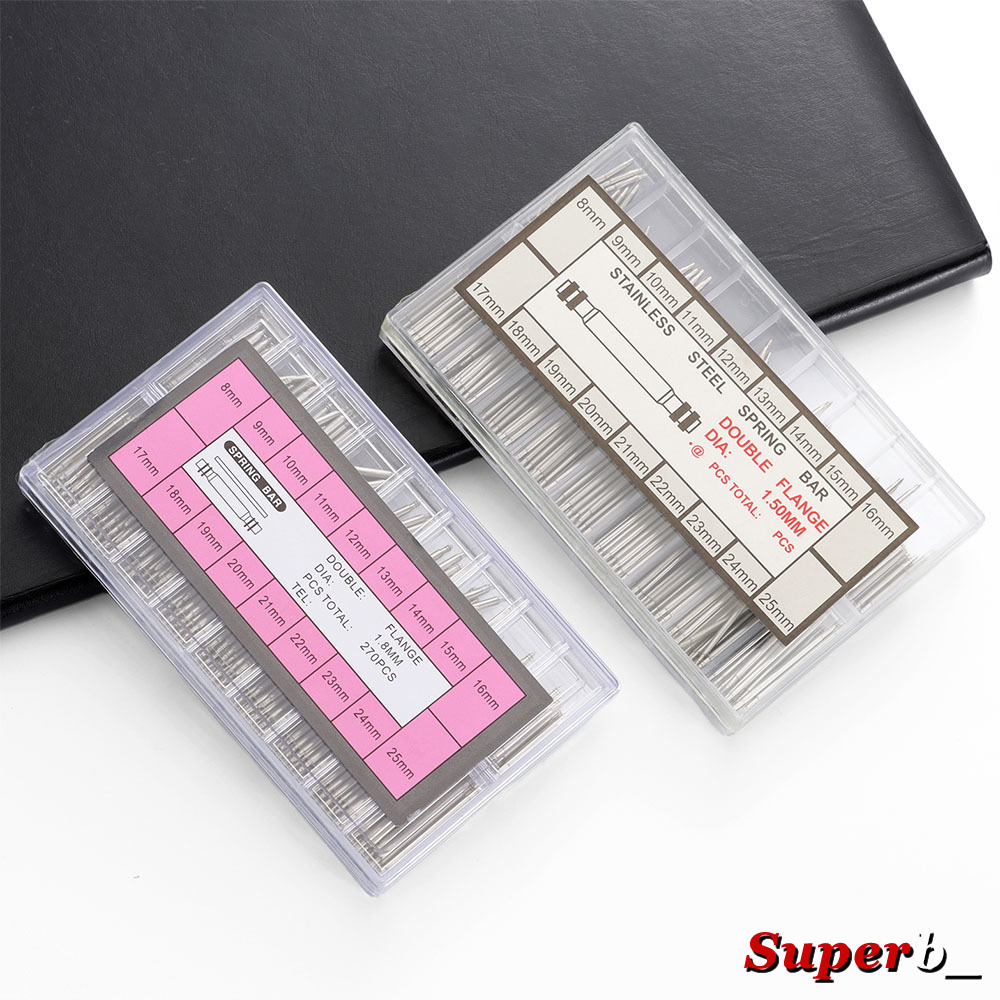 360pcs Dia 1.3mm/1.5mm/1.8mm S - Spring Bar Tool Set 评论和价格