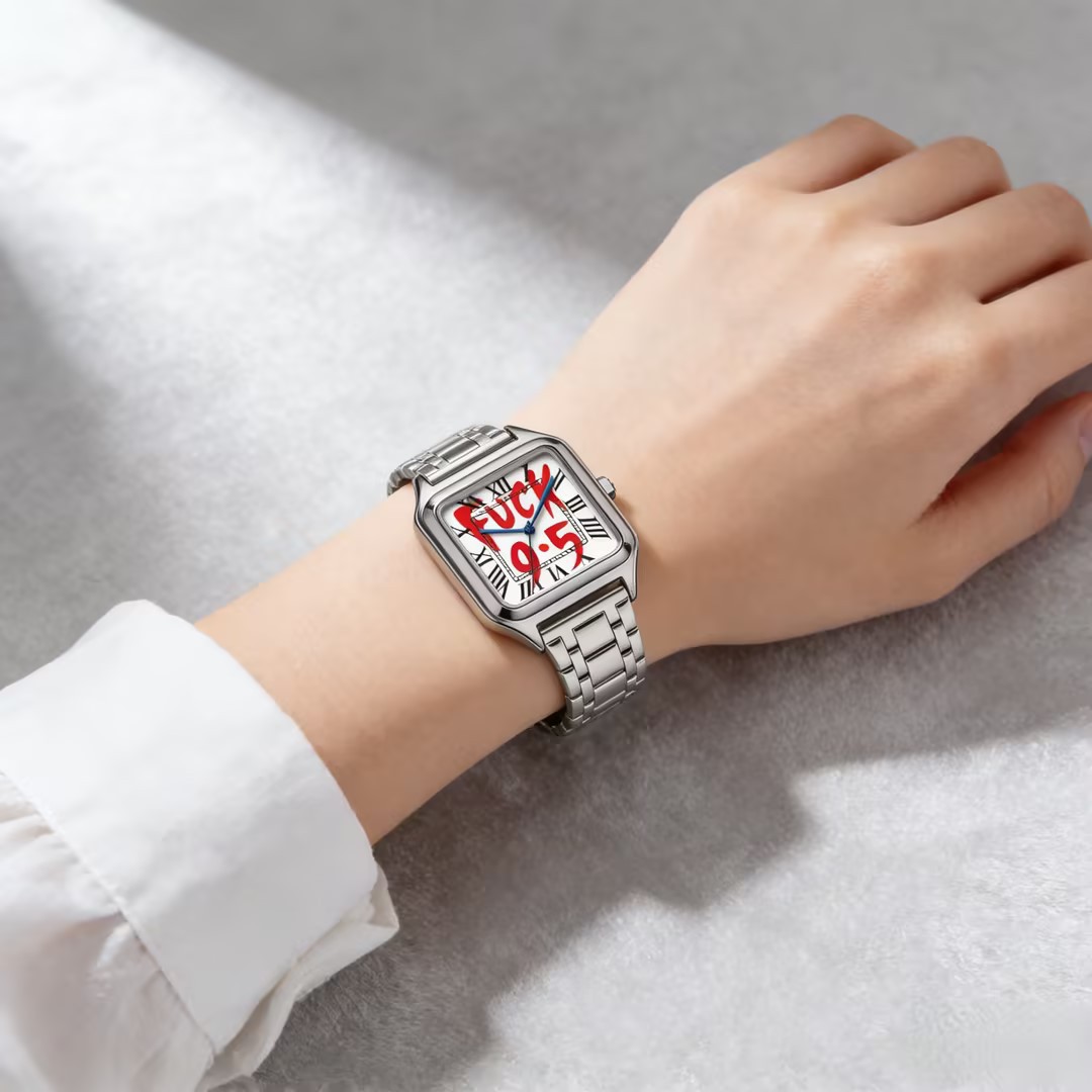 FUCK9.5 Stainless Steel Alloy  - Cartier Watch Santos 评论和价格