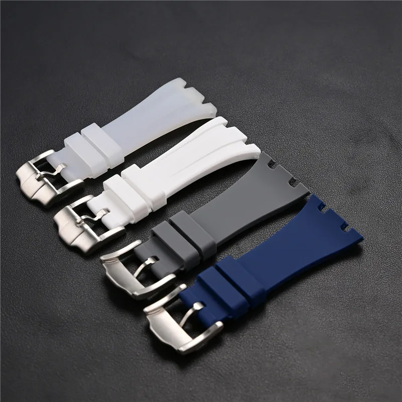 26mm Rubber Strap for Audemars - Audemars Piguet Watch Royal Oak Offshore 评论和价格