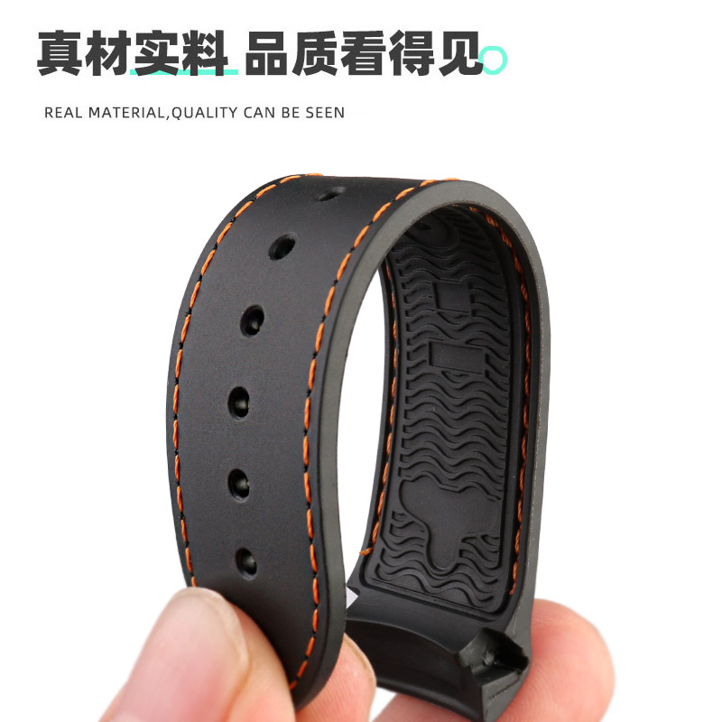 22mm silicone strap For Omega  - Omega Watch Seamaster 评论和价格