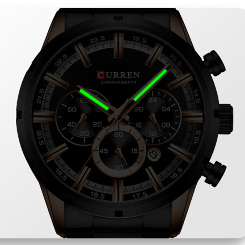 CURREN Top Brand Military Quar - Seiko Watch 5 Sports 评论和价格